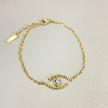 [⭐Miroze]Demo Eye Pave-Set Diamond Bracelet