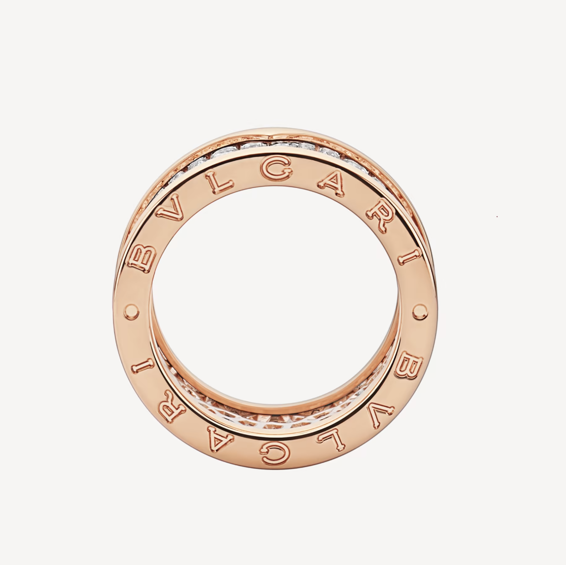 [⭐Veya]ZERO 1 WITH PAVED DIAMONDS ON THE SPIRAL RING