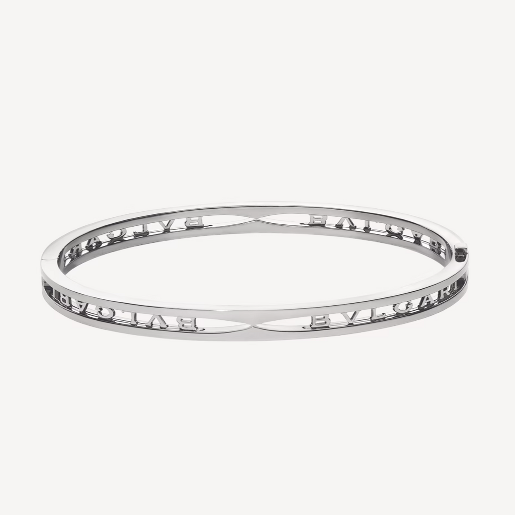 [⭐Veya]ZERO 1 SPIRAL LOGO SILVER BRACELET