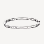 [⭐Veya]ZERO 1 SPIRAL LOGO SILVER BRACELET