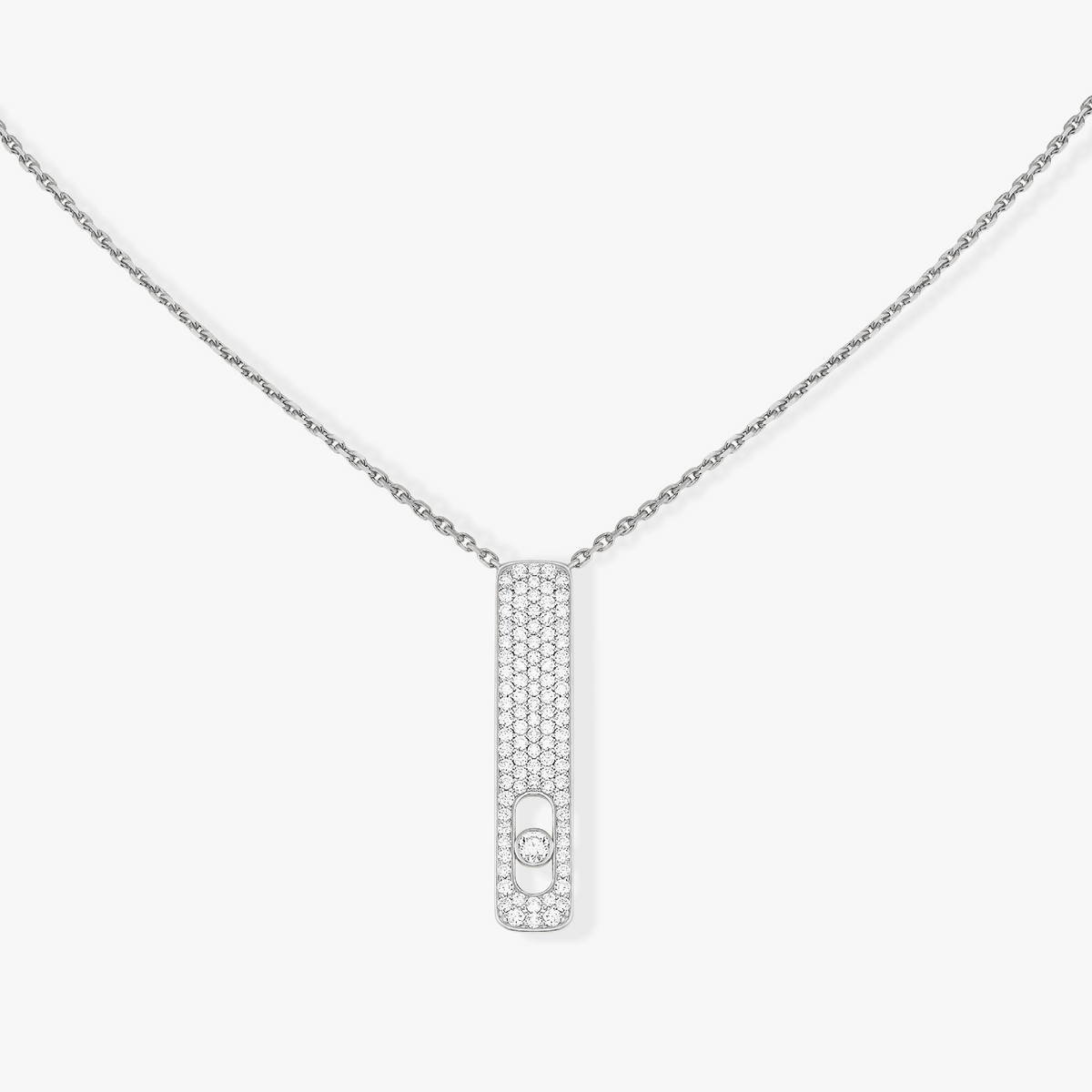 [⭐Miroze]MY FIRST DIAMOND PAVED NECKLACE