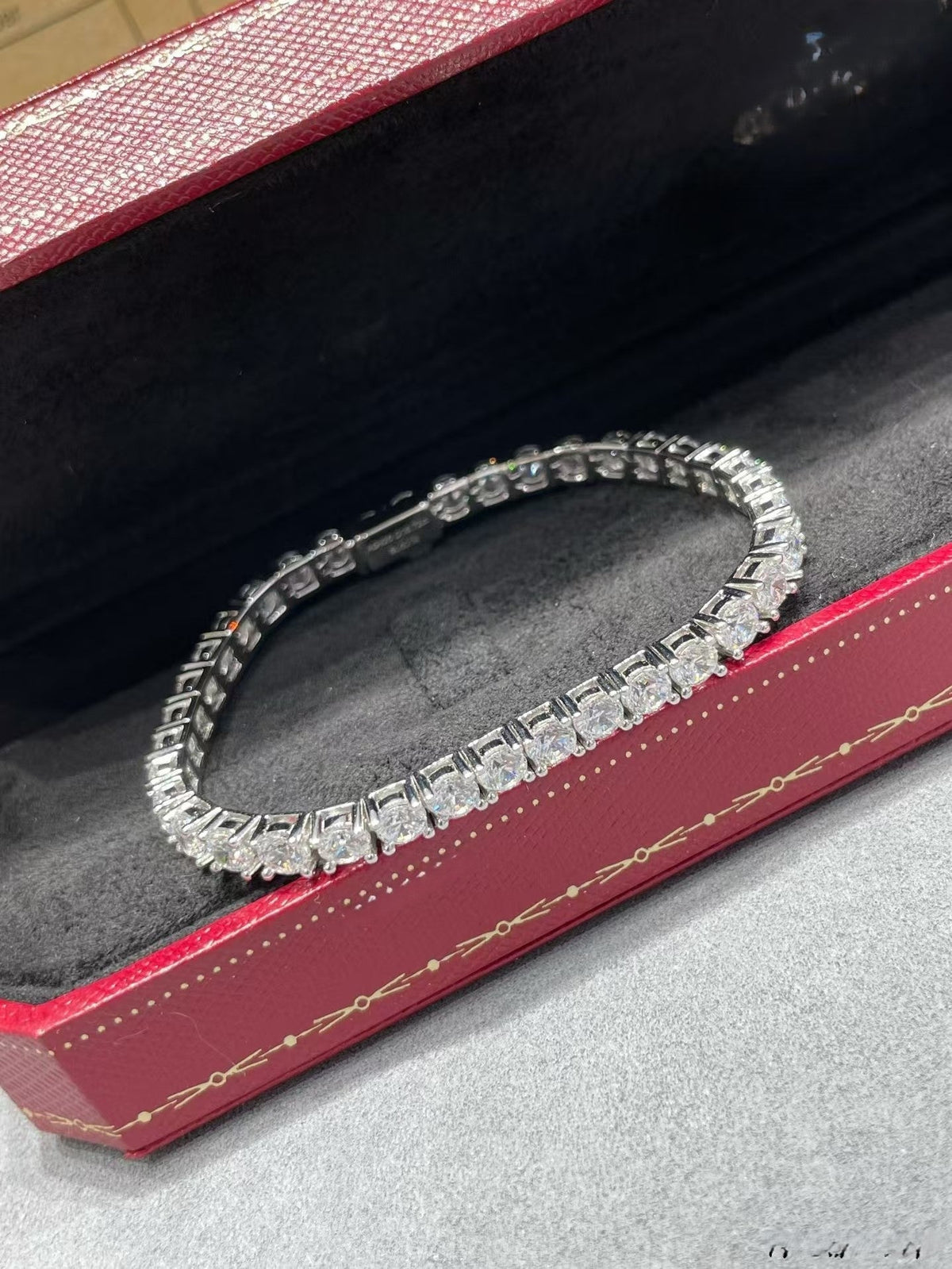 [⭐Miroze jewelrys]フルダイヤモンドセッティング テニスブレスレット