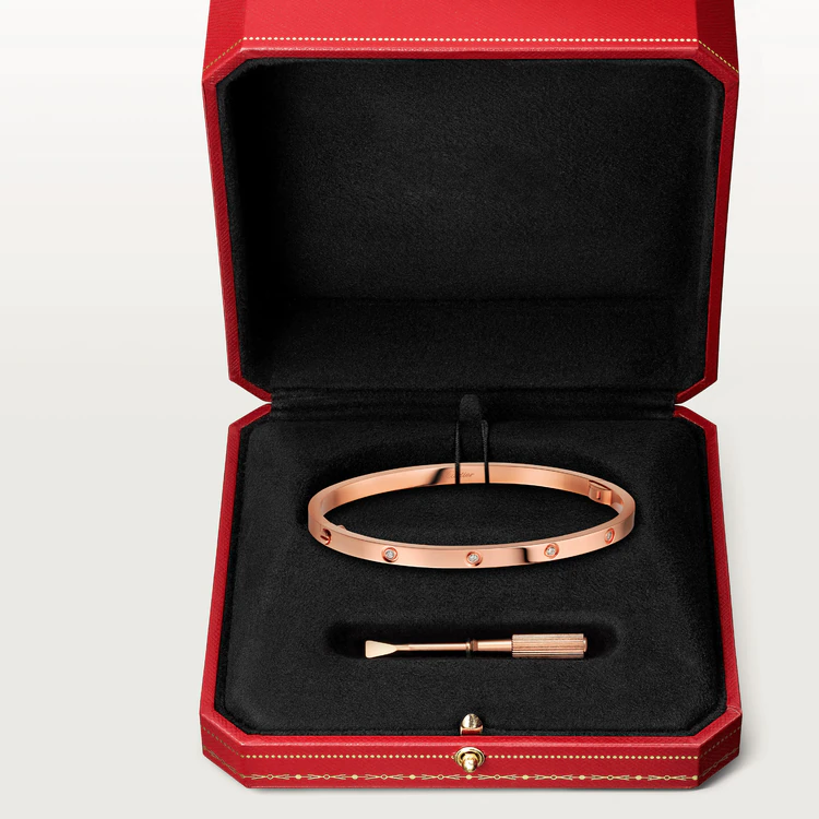 ⭐Miroze LOVE BRACELET 3.65MM 10 DIAMONDS