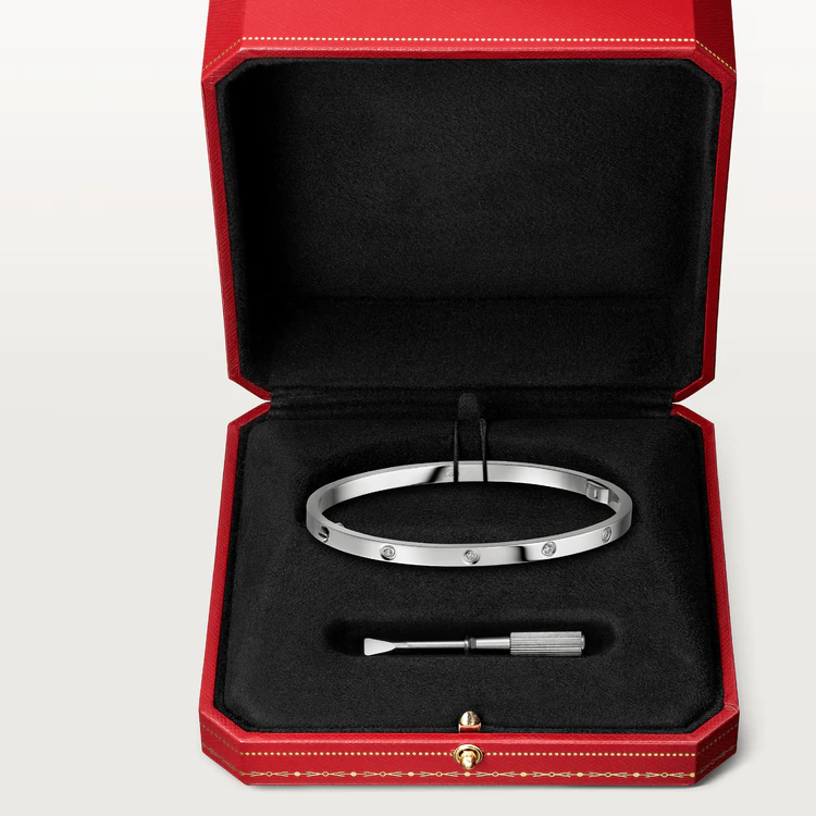 ⭐Miroze LOVE BRACELET 3.65MM 10 DIAMONDS
