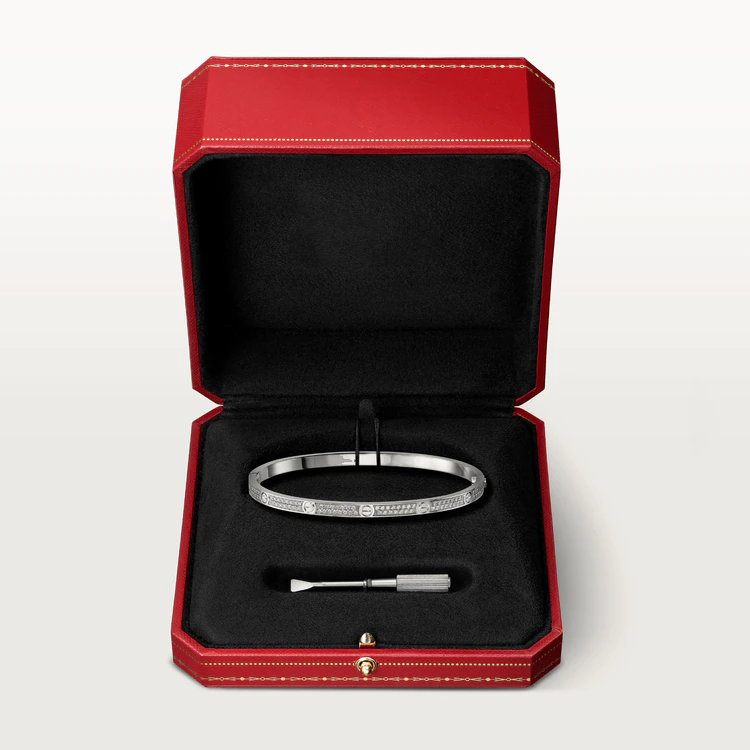 ⭐Miroze LOVE BRACELET 3.65MM DIAMOND-PAVED