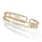 [⭐Miroze]MOVE 10TH PAVED DIAMOND BRACELET