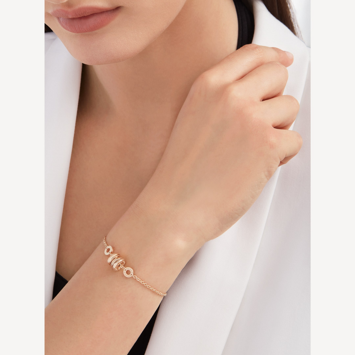 [⭐Miroze]ZERO 1 SOFT PINK GOLD BRACELET