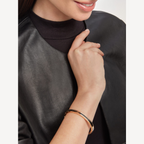 [⭐Veya]ZERO 1 PINK GOLD WITH BLACK CERAMIC BRACELET