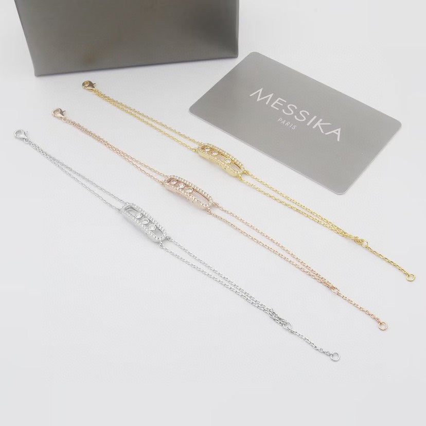 [⭐Miroze] Move Classique pavé bracelet
