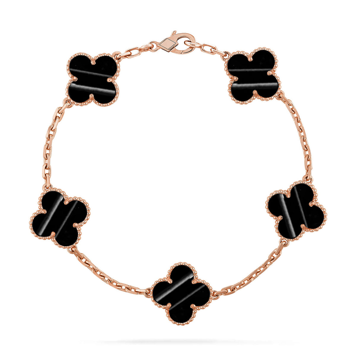[⭐Miroze ]New  CLOVER 5 MOTIF PULSAR STONE BRACELET COLLECTION