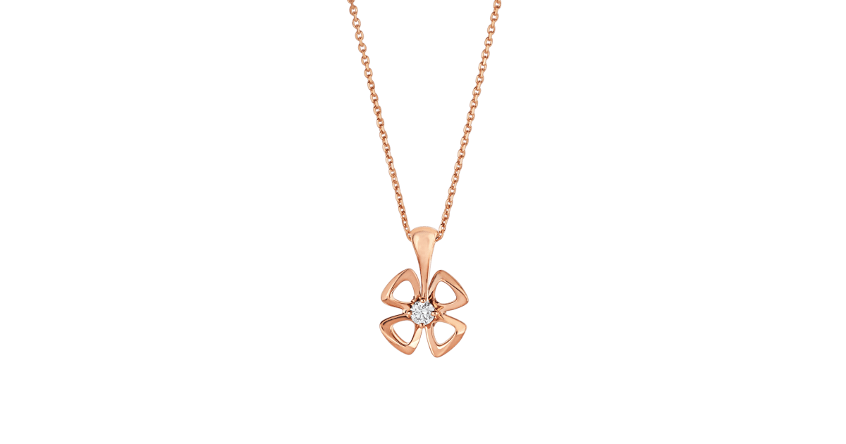 [⭐Miroze]FIOREVER NECKLACE DIAMOND CENTER