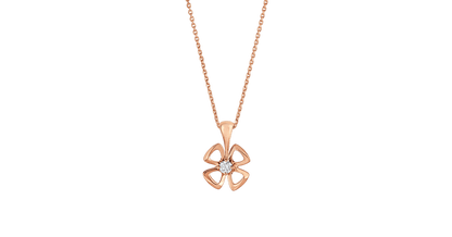 [⭐Miroze]FIOREVER NECKLACE DIAMOND CENTER