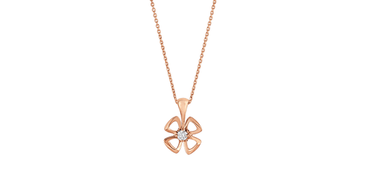 [⭐Miroze]FIOREVER NECKLACE DIAMOND CENTER