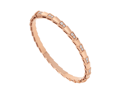 [⭐Miroze]SERPENTI SMALL BRACELET PINK GOLD DIAMOND