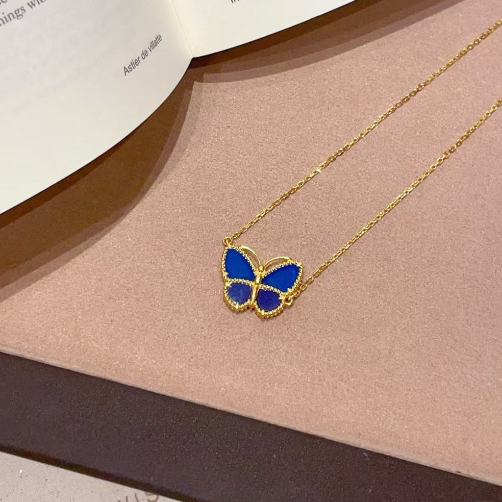 [⭐Miroze ] 2026 BUTTERFLY BLUE   NECKLACE