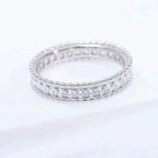 ⭐Miroze PERLEE DIAMOND SILVER RING