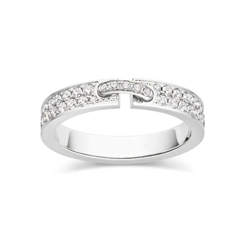 ⭐Miroze ALLIANCE LIENS VIDENCE PAVED DIAMOND 4MM RING