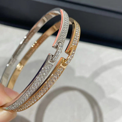 [⭐Miroze]LIENS VIDENCE DIAMOND PAVED BRACELET