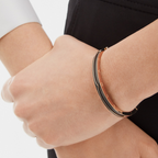 [⭐Veya]ZERO 1 PINK GOLD WITH MATTE BLACK CERAMIC BRACELET