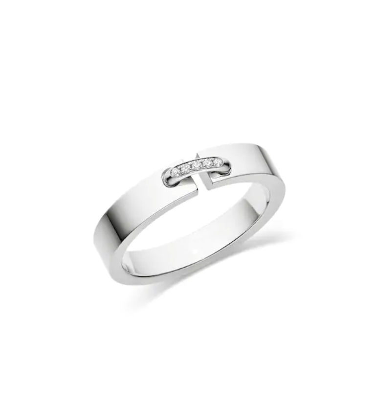[⭐Miroze]ALLIANCE LIENS VIDENCE DIAMOND 4MM RING