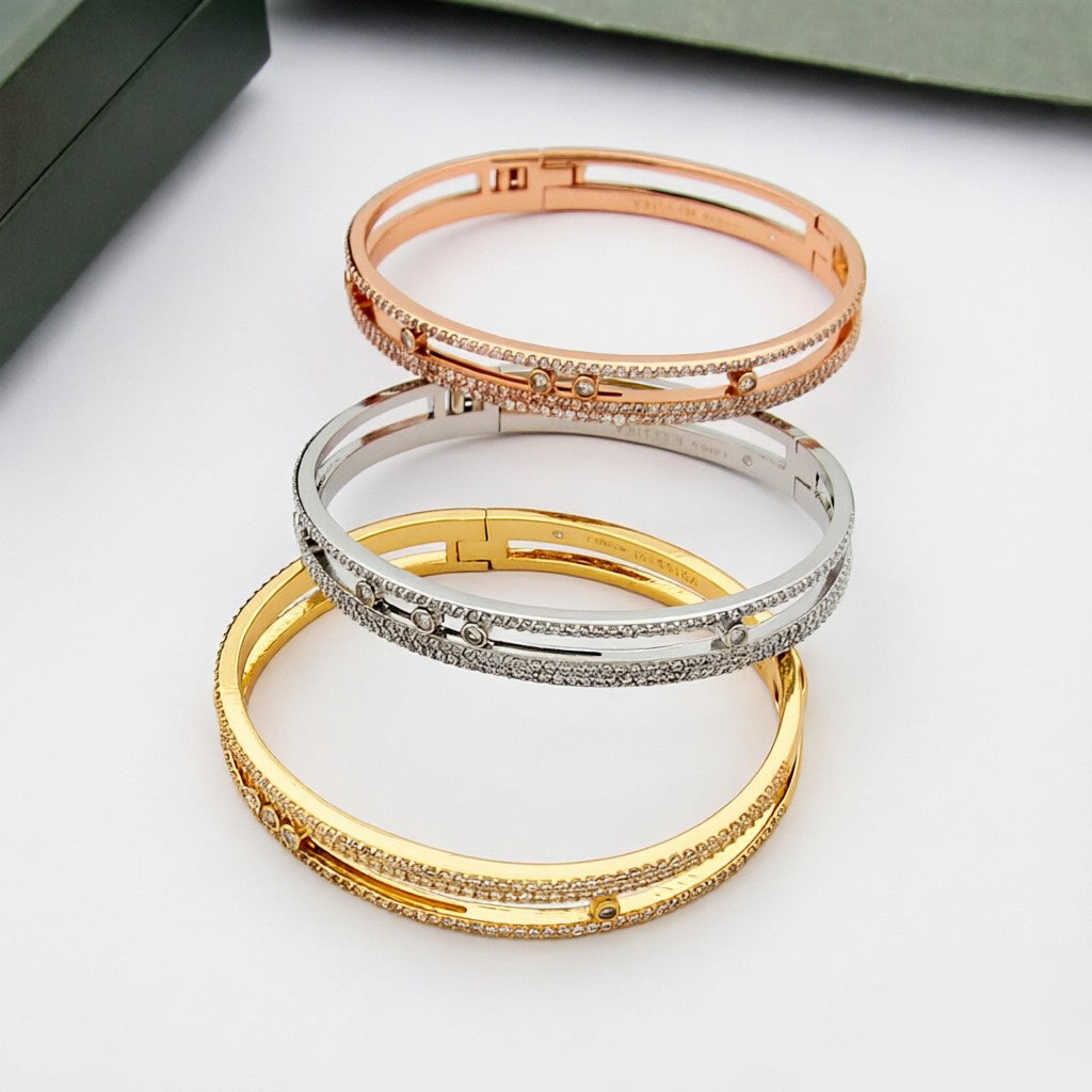 [⭐Miroze]Move Romane pavé bangle