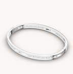 [⭐Veya]ZERO 1 SPIRAL LOGO SILVER BRACELET