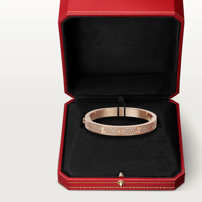 [⭐Miroze]LOVE BRACELET 6.1MM DIAMOND-PAVED