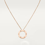 ⭐Miroze LOVE NECKLACE 16MM 3 DIAMONDS
