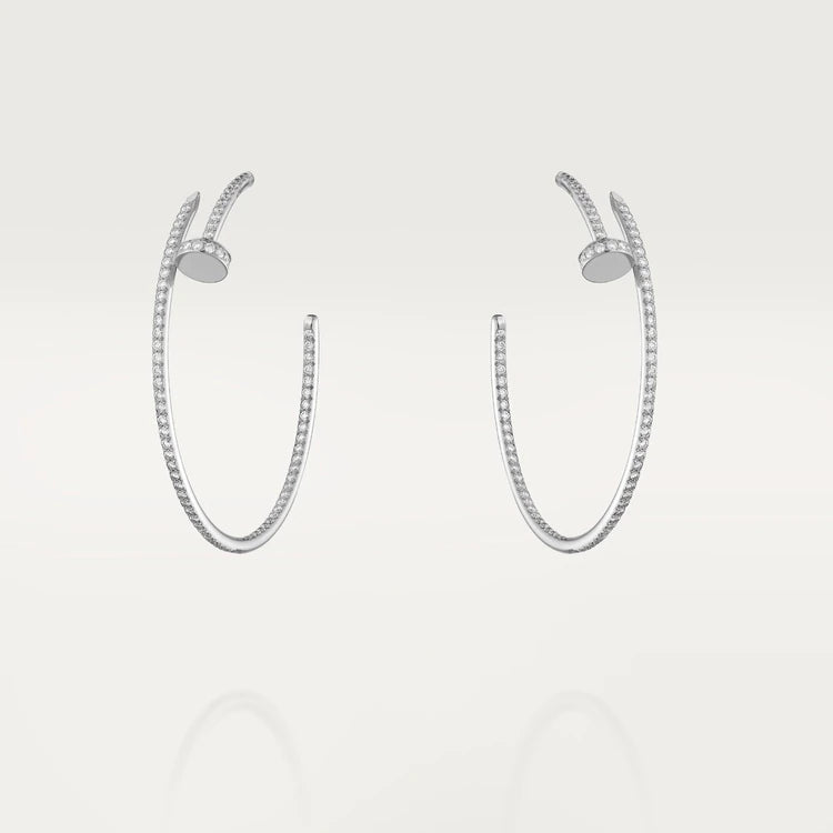 [⭐Miroze]JUSTE EARRINGS FULL DIAMONDS 1.8MM