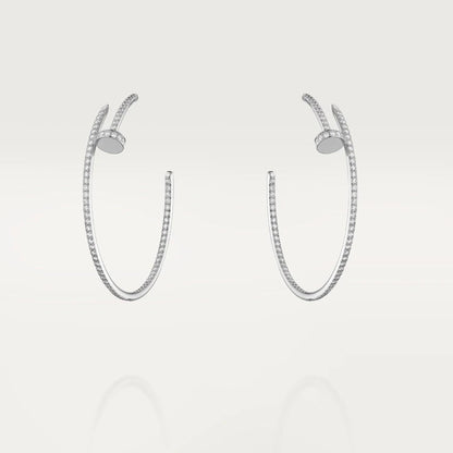 [⭐Miroze]JUSTE EARRINGS FULL DIAMONDS 1.8MM