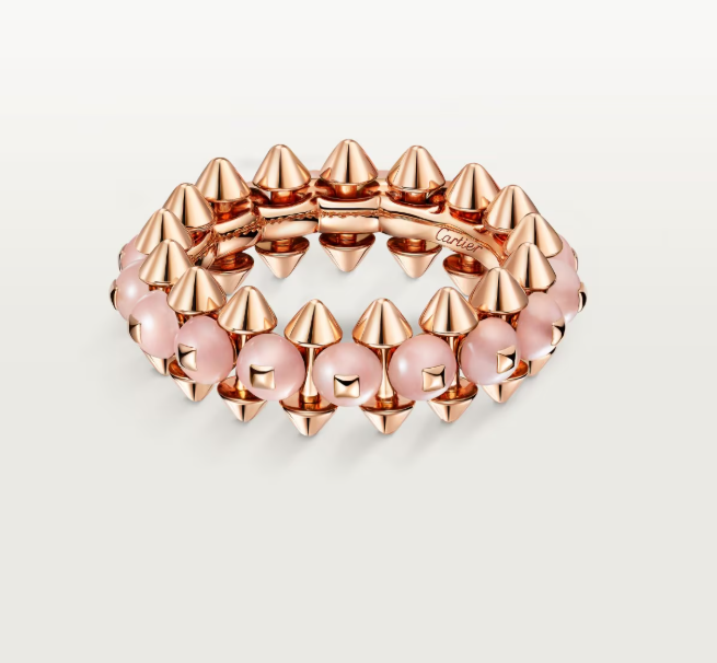 [⭐Miroze]CLASH ELEGANT ROSE GOLD RING FEATURING NATURAL AGATE