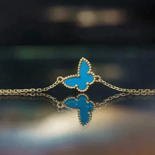 ⭐Miroze BUTTERFLY TURQUOISE BUTTERFLY BRACELET
