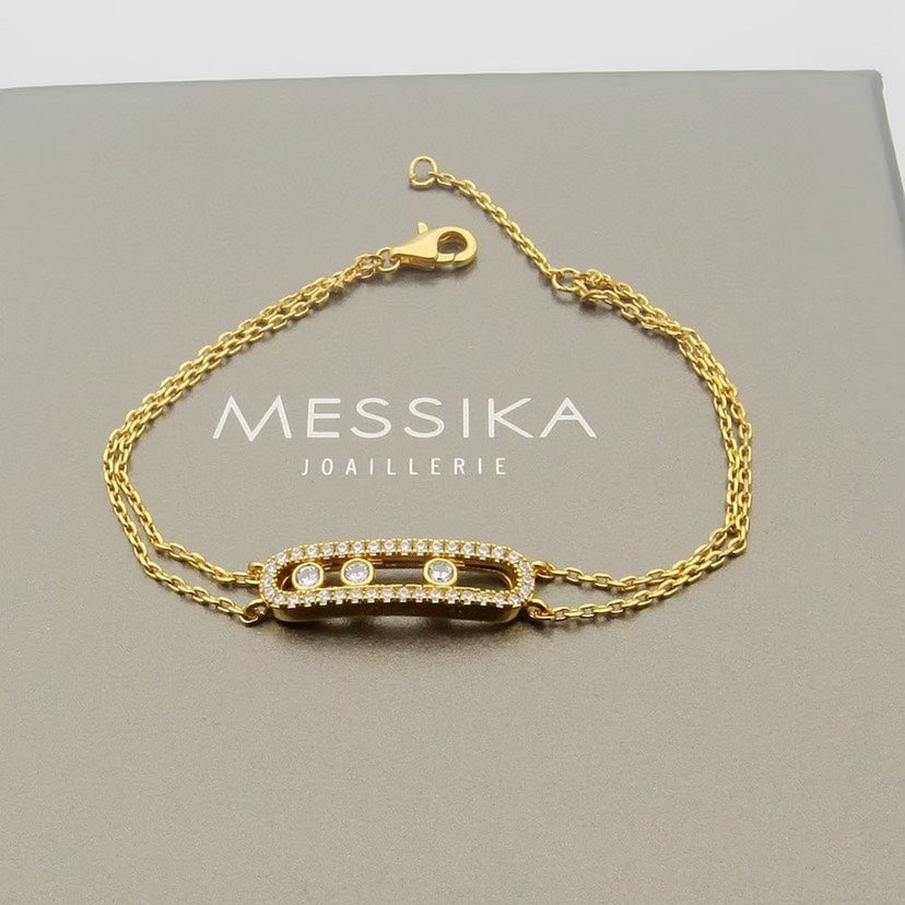 [⭐Miroze] Move Classique pavé bracelet