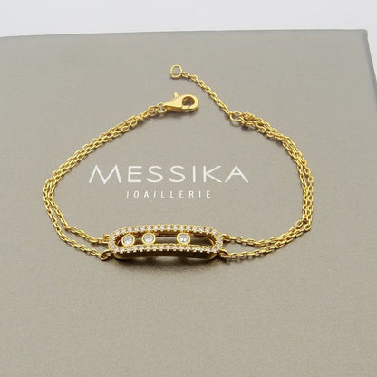 [⭐Miroze] Move Classique pavé bracelet