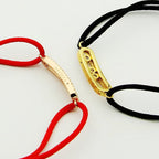 [⭐Miroze]Messika Care(s) pink cord pavé bracelet