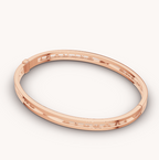 [⭐Veya]ZERO 1 SPIRAL LOGO PINK GOLD BRACELET