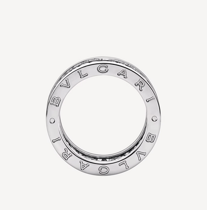[⭐Miroze]ZERO 1 WITH PAVED DIAMONDS ON THE SPIRAL RING
