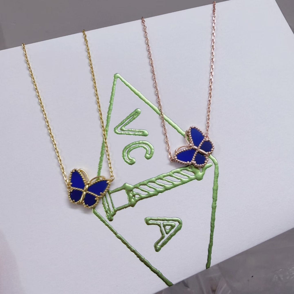 [⭐Miroze ] 2026 BUTTERFLY BLUE   NECKLACE