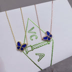 [⭐Miroze ] 2026 BUTTERFLY BLUE   NECKLACE