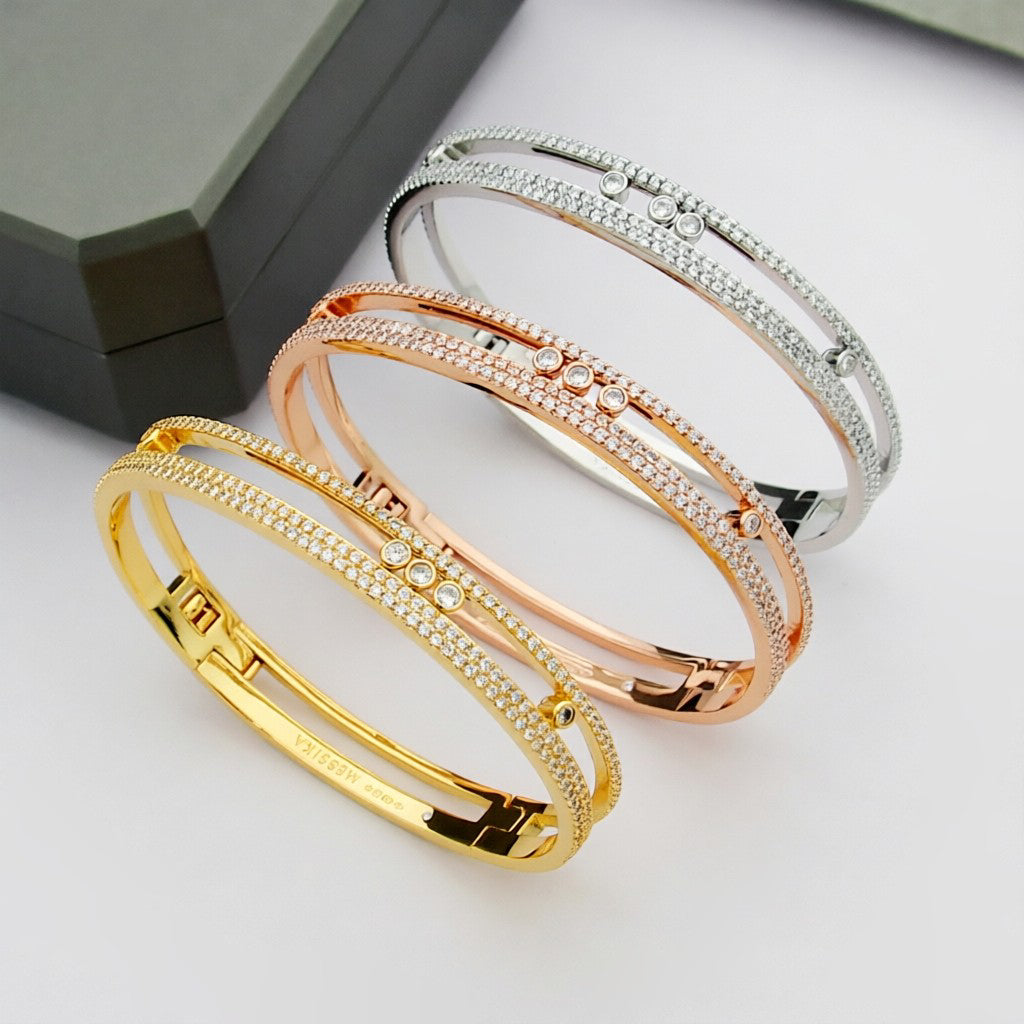 [⭐Miroze]Move Romane pavé bangle