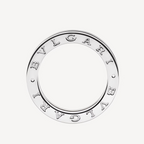[⭐Veya]ZERO 1 ONE-BAND PAVED DIAMONDS ON THE SPIRAL RING