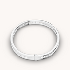 [⭐Veya]ZERO 1 SPIRAL LOGO SILVER BRACELET