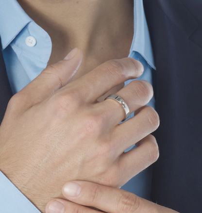 [⭐Miroze]ALLIANCE LIENS VIDENCE 4MM RING