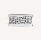 [⭐Veya]ZERO 1 WITH PAVED DIAMONDS ON THE SPIRAL RING