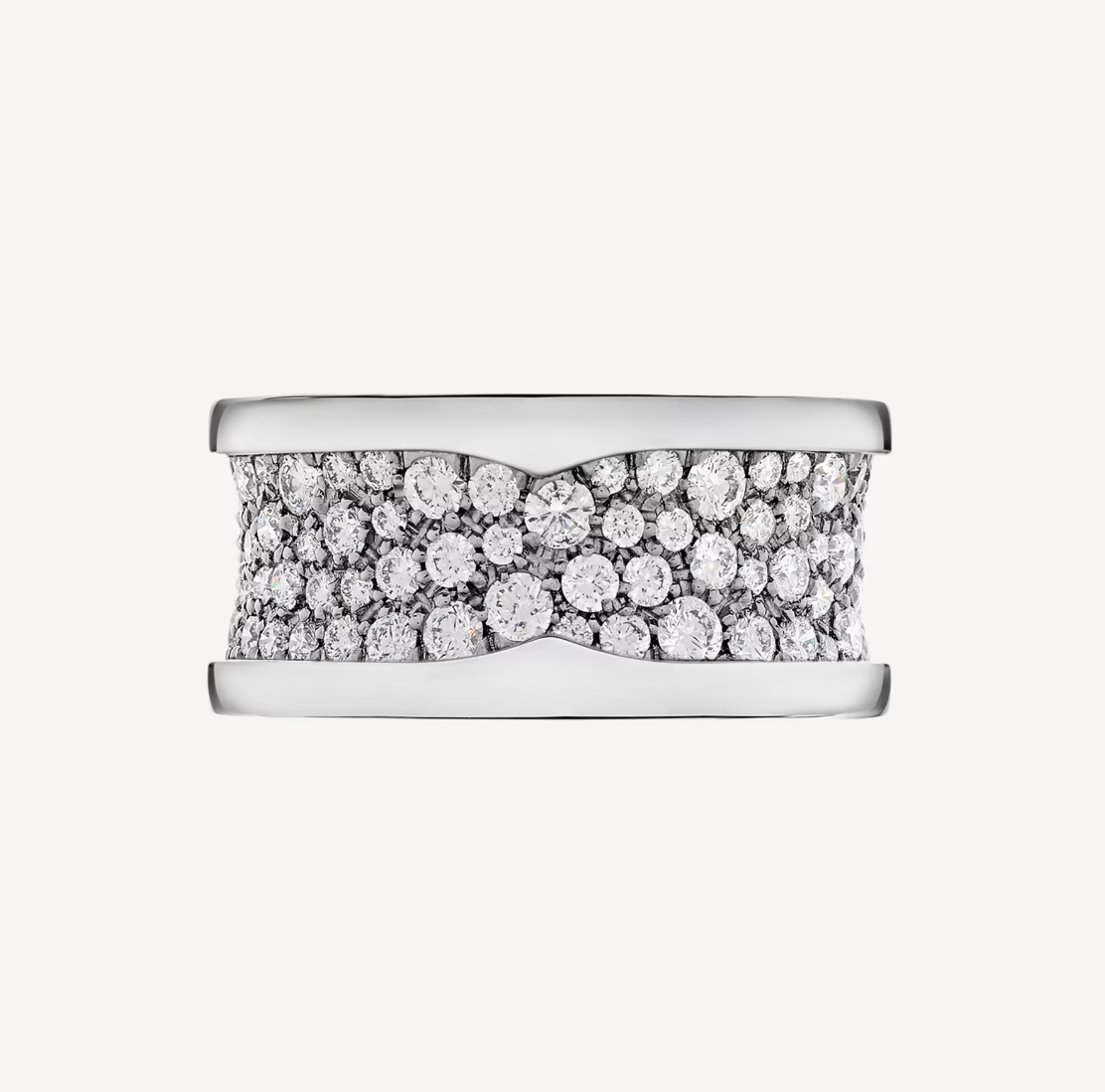 [⭐Veya]ZERO 1 WITH PAVED DIAMONDS ON THE SPIRAL RING