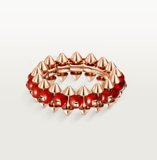 [⭐Miroze]CLASH ELEGANT ROSE GOLD RING FEATURING NATURAL AGATE