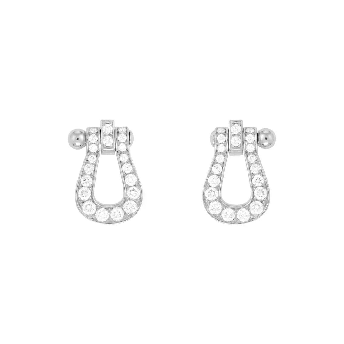 [⭐Miroze]FORCE 10 FULL DIAMOND STUD EARRINGS MINI MODEL
