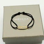 [⭐Miroze]Messika Care(s) pink cord pavé bracelet