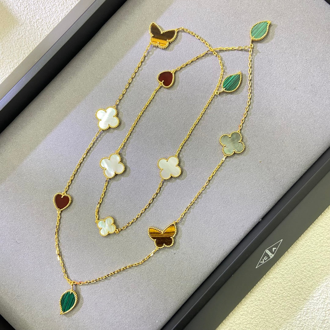 [⭐Miroze ] Lucky Alhambra Long Necklace-12 Designs