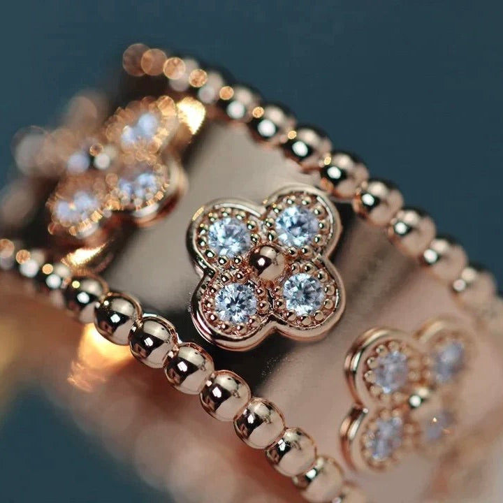 ⭐Miroze CLOVER KALEIDOSCOPE RING 10MM